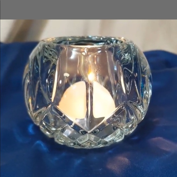 Vintage Clear Glass Tea Light Candle Votive - Picture 3 of 6